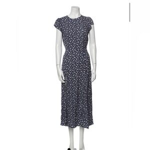 Reformation Dress. Color: Blue & White